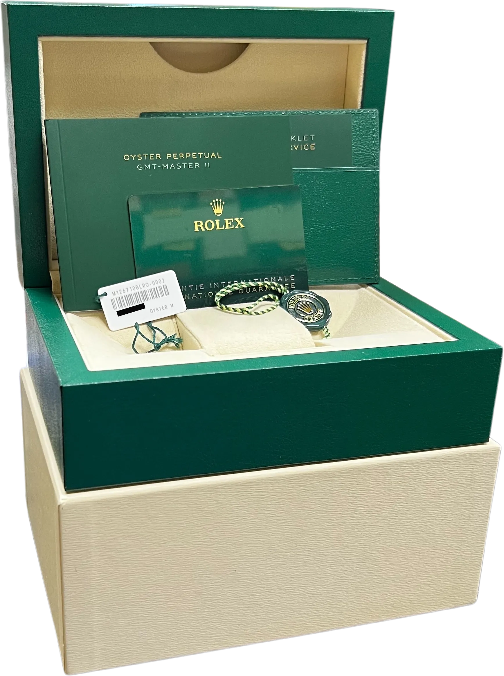 NEW JUNE 2022 Rolex GMT-Master II Ceramic PEPSI OYSTER BRACELET 40mm 126710 BLRO