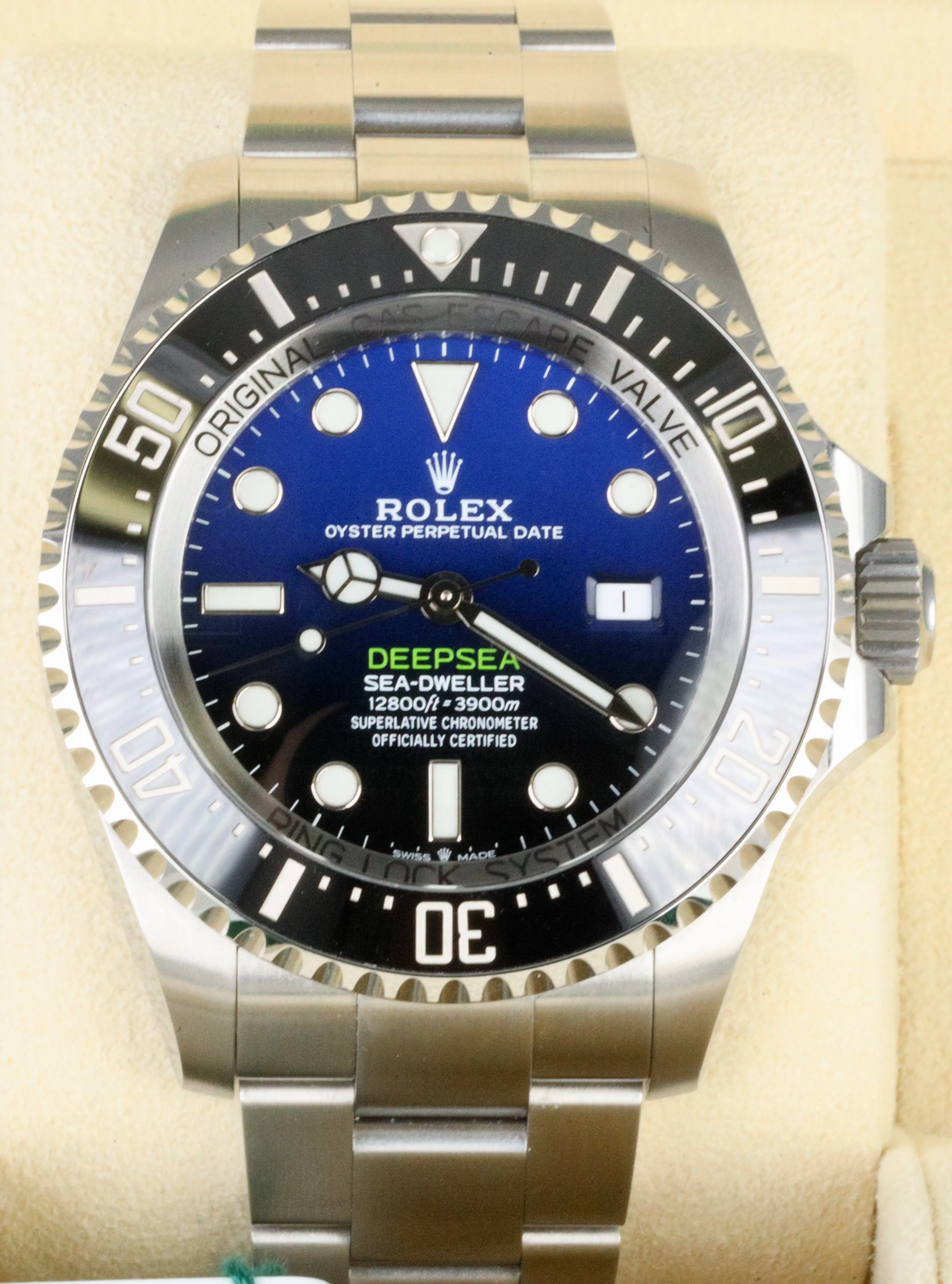 NEW MARCH 2021 Rolex Sea-Dweller Deepsea James Cameron Blue Steel 44mm 126660