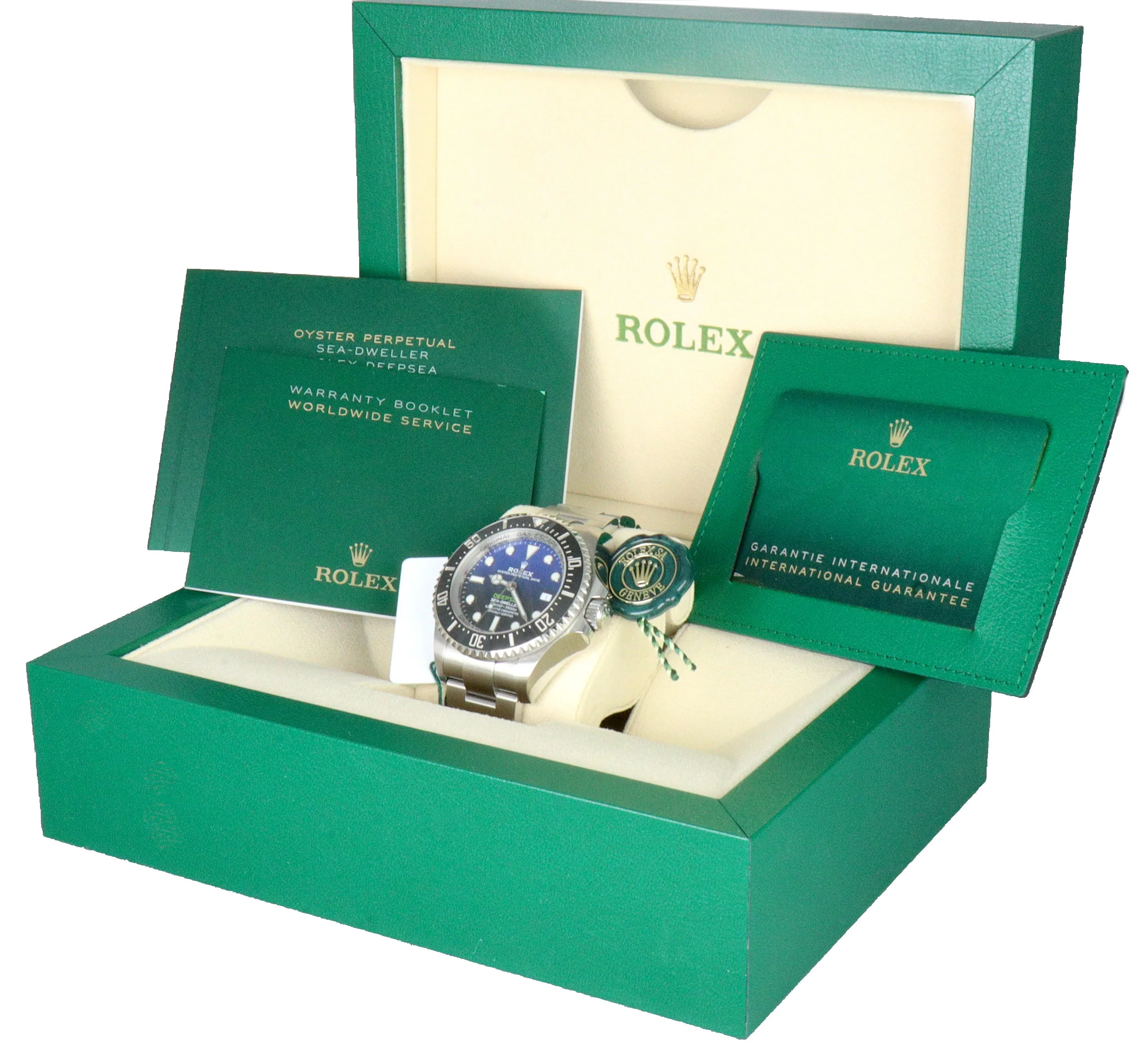 NEW MARCH 2021 Rolex Sea-Dweller Deepsea James Cameron Blue Steel 44mm 126660