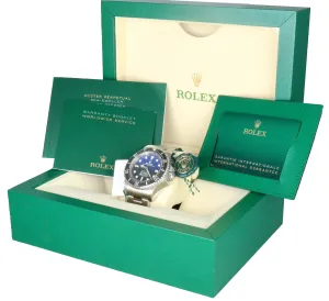 NEW MARCH 2021 Rolex Sea-Dweller Deepsea James Cameron Blue Steel 44mm 126660