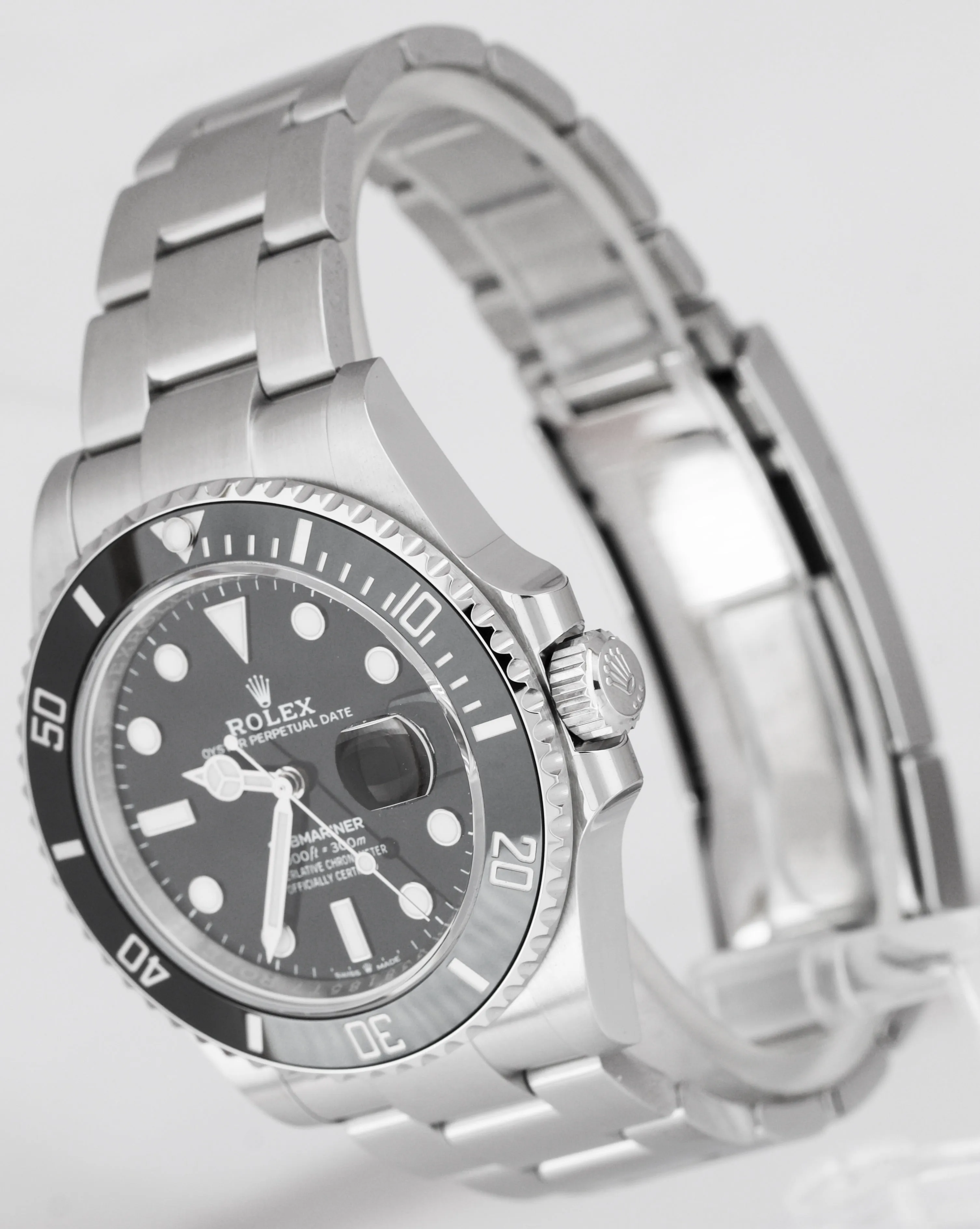 NEW MARCH 2022 Rolex Submariner 41mm Date Steel Black Ceramic Watch 126610 LN