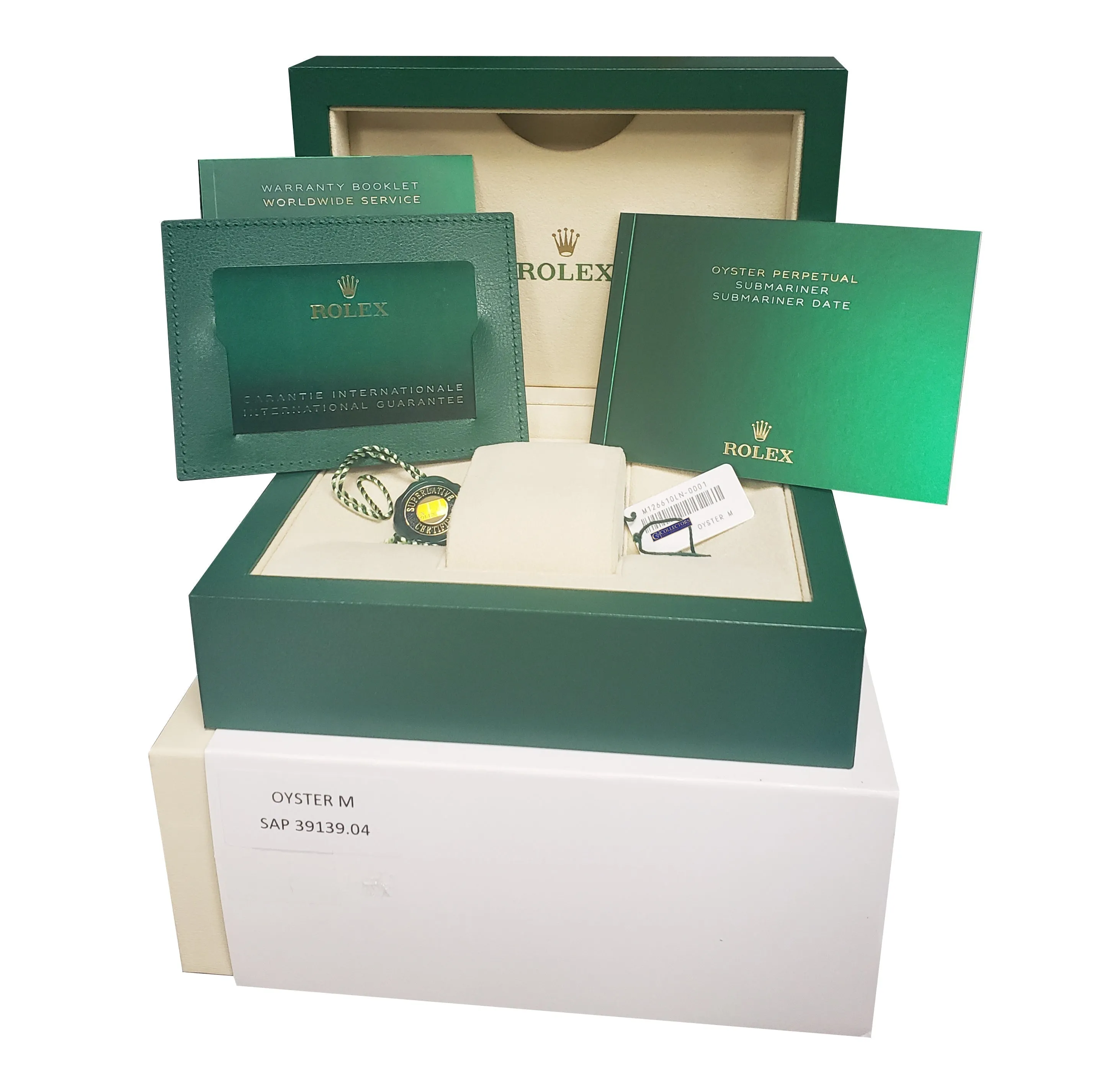 NEW MARCH 2022 Rolex Submariner 41mm Date Steel Black Ceramic Watch 126610 LN