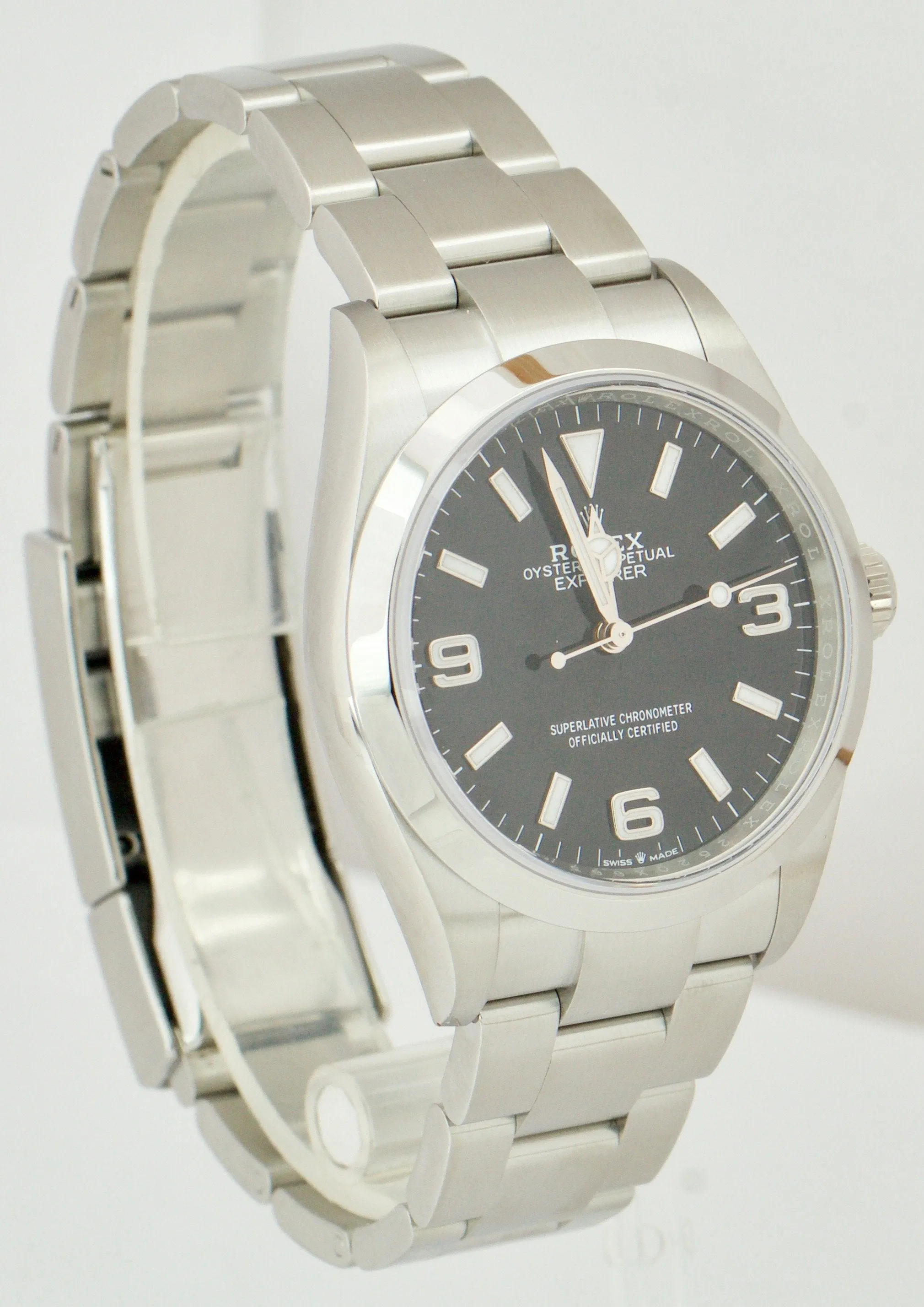 NEW NOV. 2021 Rolex Explorer I Black 36mm Stainless Steel Oyster Watch 124270