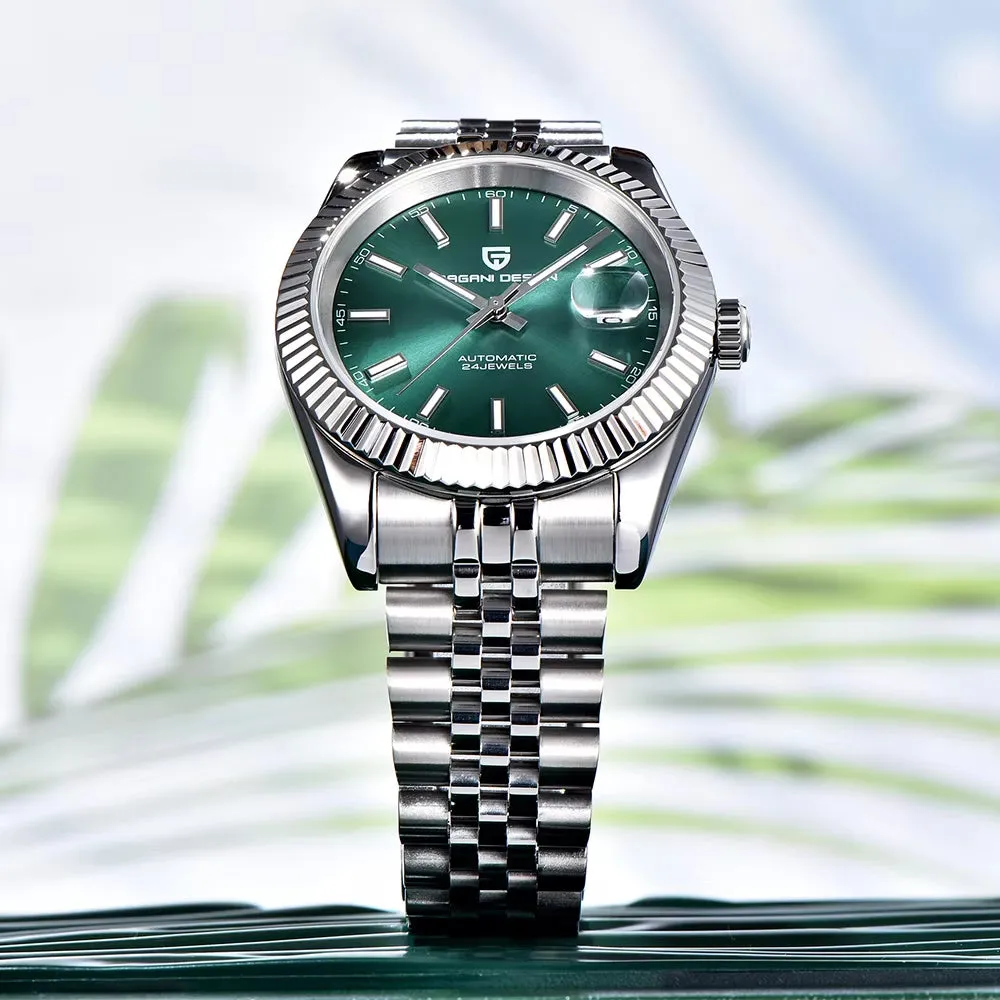 New  PD-1645 V3 Men Mechanical Watches Business Sapphire Glass Automatic Watch NH35 Stainless Steel Watch for Men