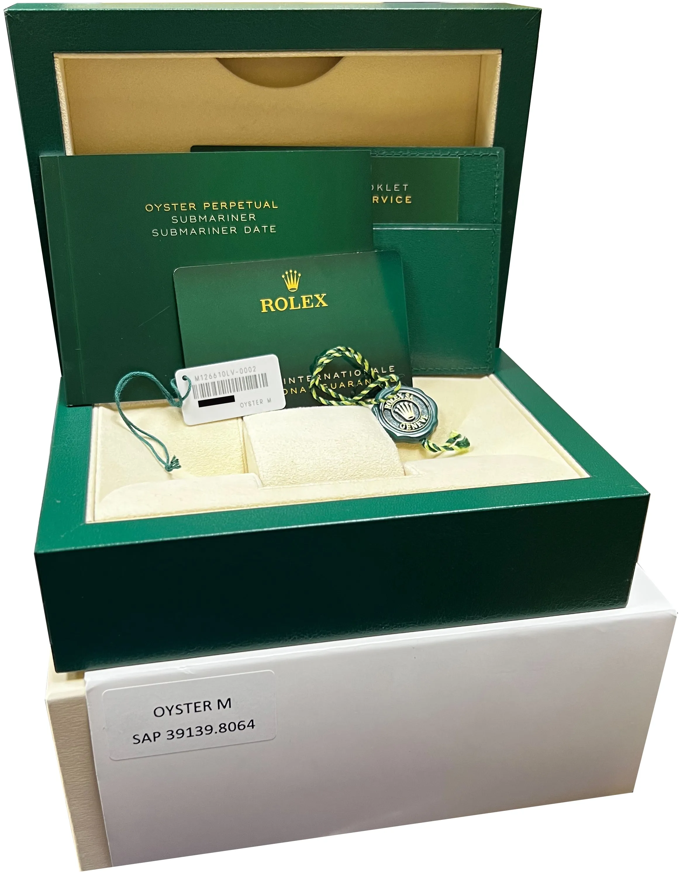 NEW SEP 2022 Rolex Submariner 41mm Date GREEN KERMIT Ceramic Watch 126610 LV