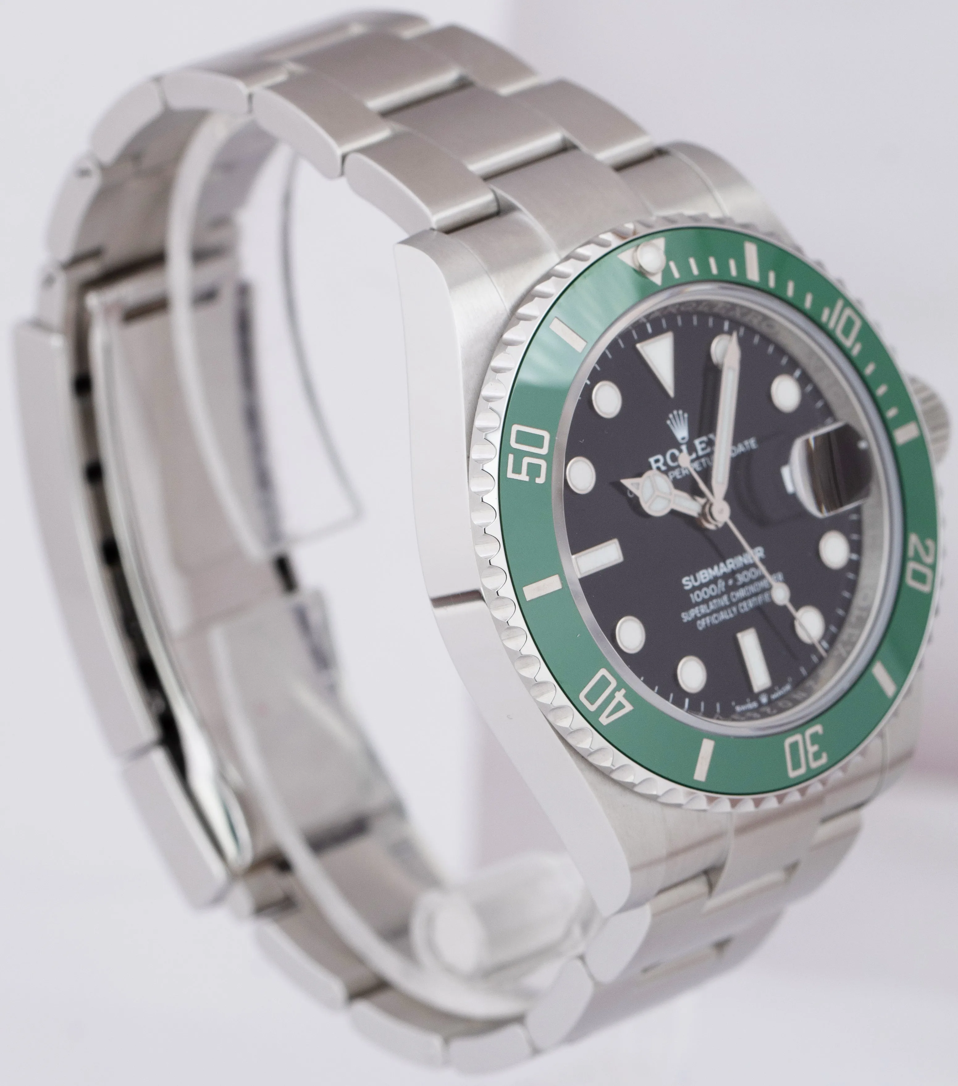 NEW SEP 2022 Rolex Submariner 41mm Date GREEN KERMIT Ceramic Watch 126610 LV