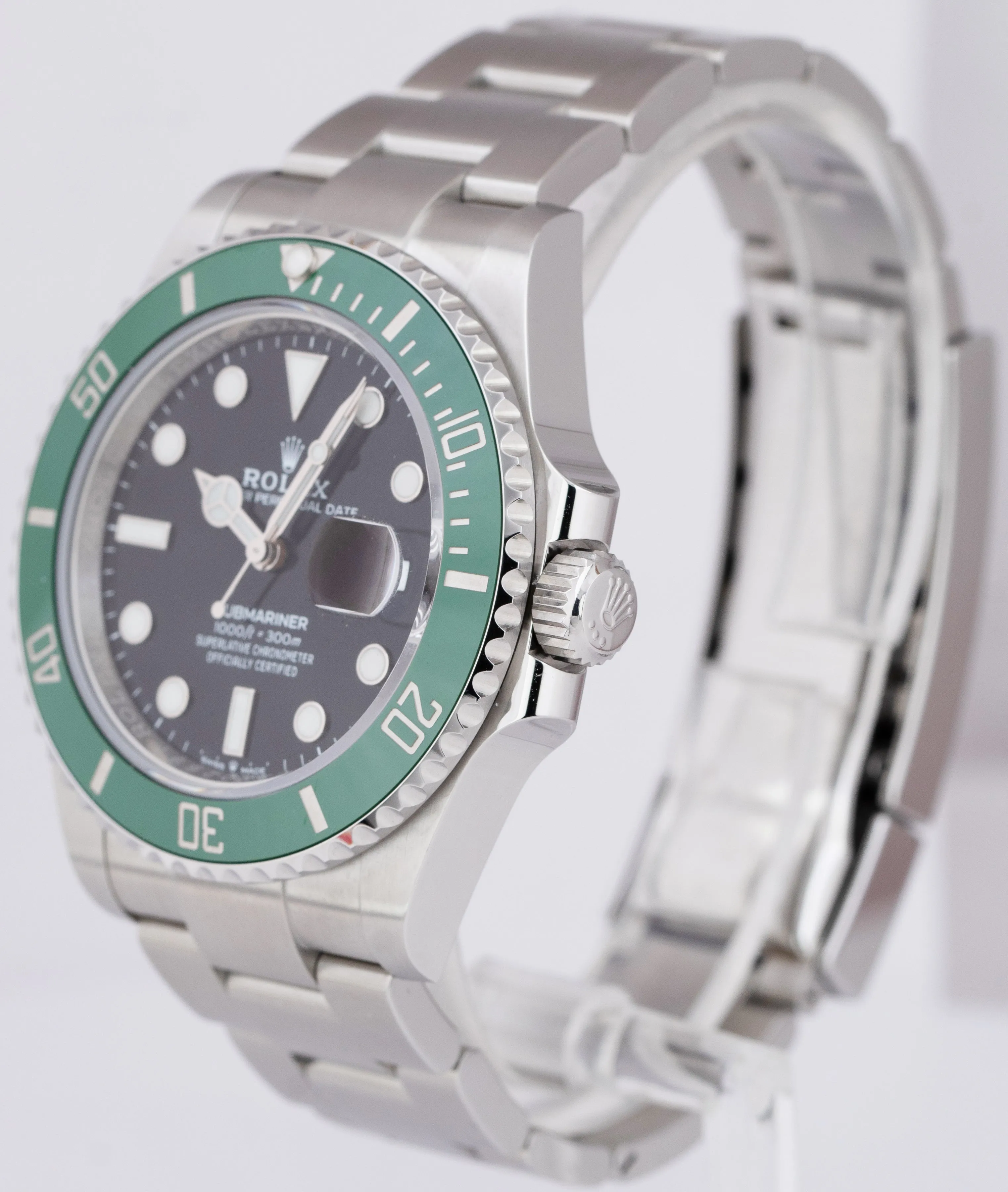 NEW SEP 2022 Rolex Submariner 41mm Date GREEN KERMIT Ceramic Watch 126610 LV