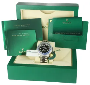 NEW SEPT 2020 Rolex GMT Master II Batman Jubilee Blue Ceramic Steel 126710 BLNR