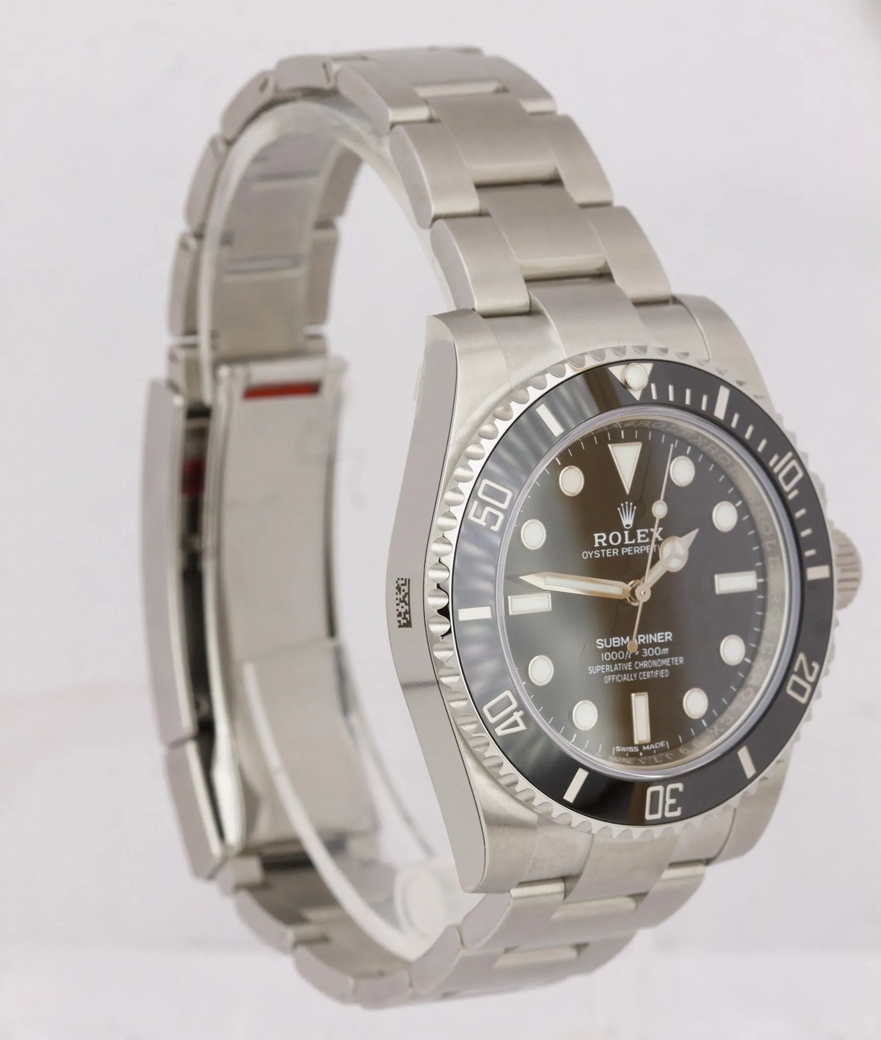 NEW STICKERED 2020 Rolex Submariner No-Date Stainless Steel 40mm Watch 114060