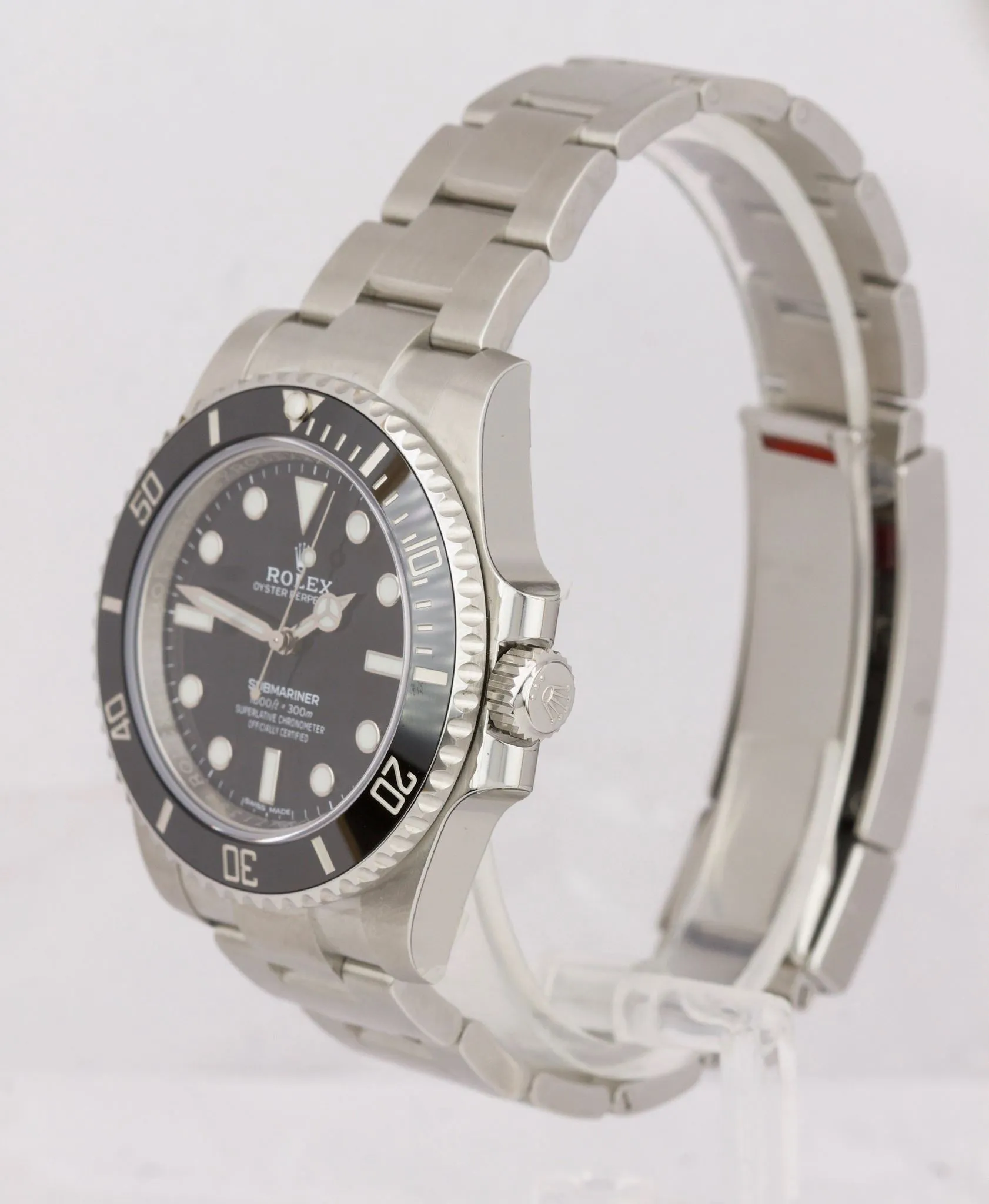 NEW STICKERED 2020 Rolex Submariner No-Date Stainless Steel 40mm Watch 114060