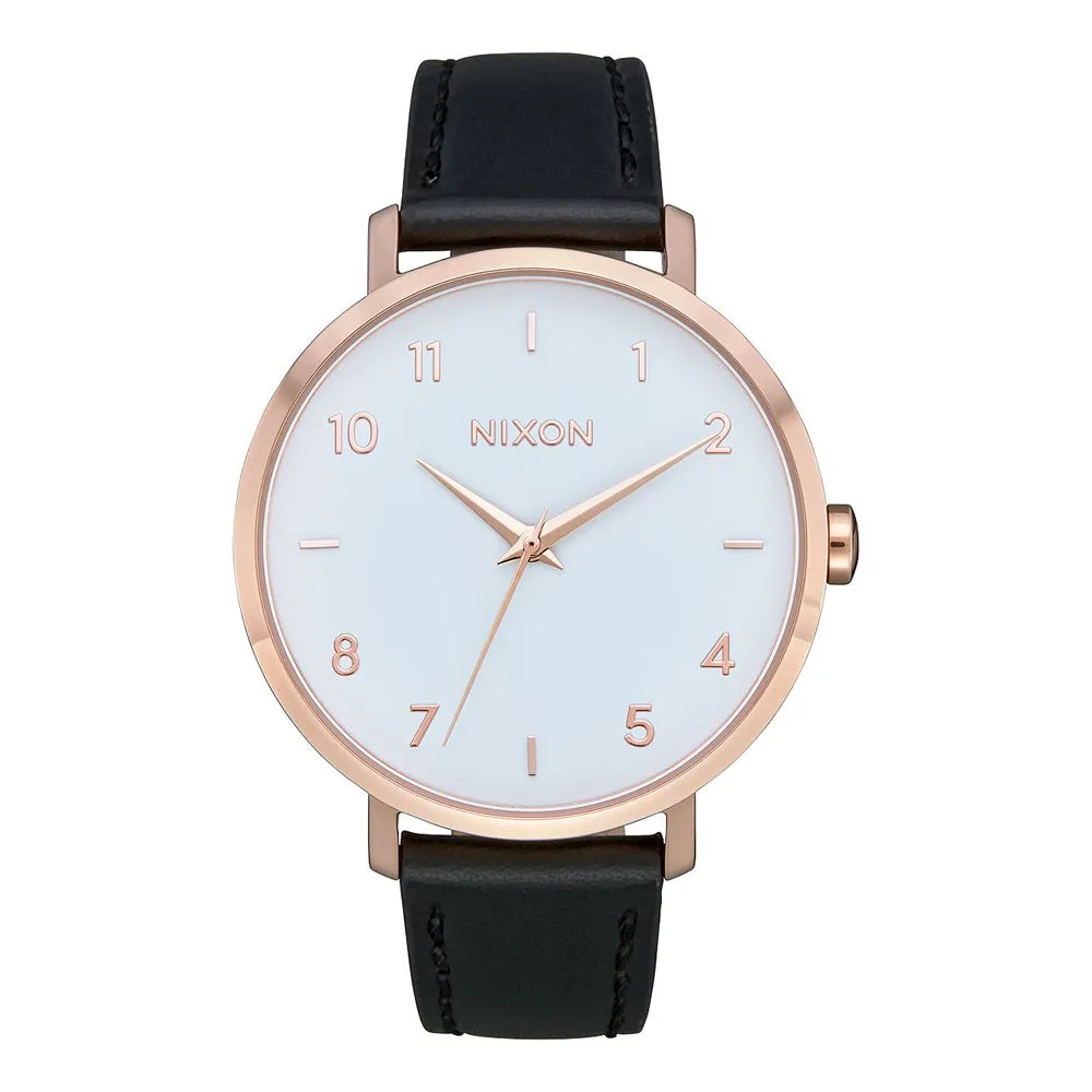 Nixon Arrow Womens Leather Band Watch