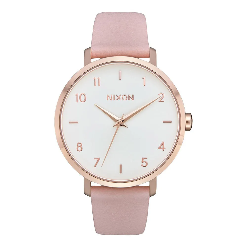 Nixon Arrow Womens Leather Band Watch