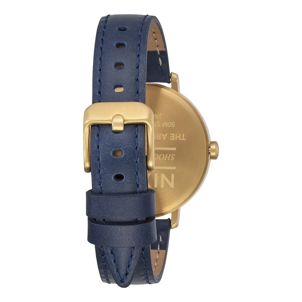 Nixon Arrow Womens Leather Band Watch