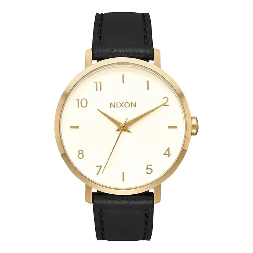 Nixon Arrow Womens Leather Band Watch