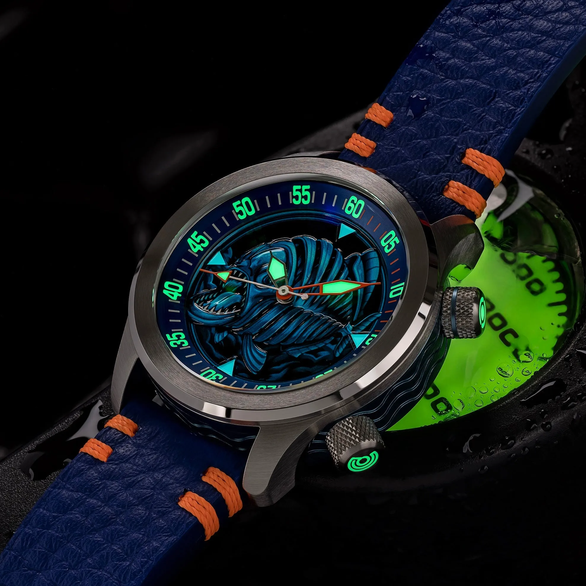 Ocean Crawler Piranha - Blue