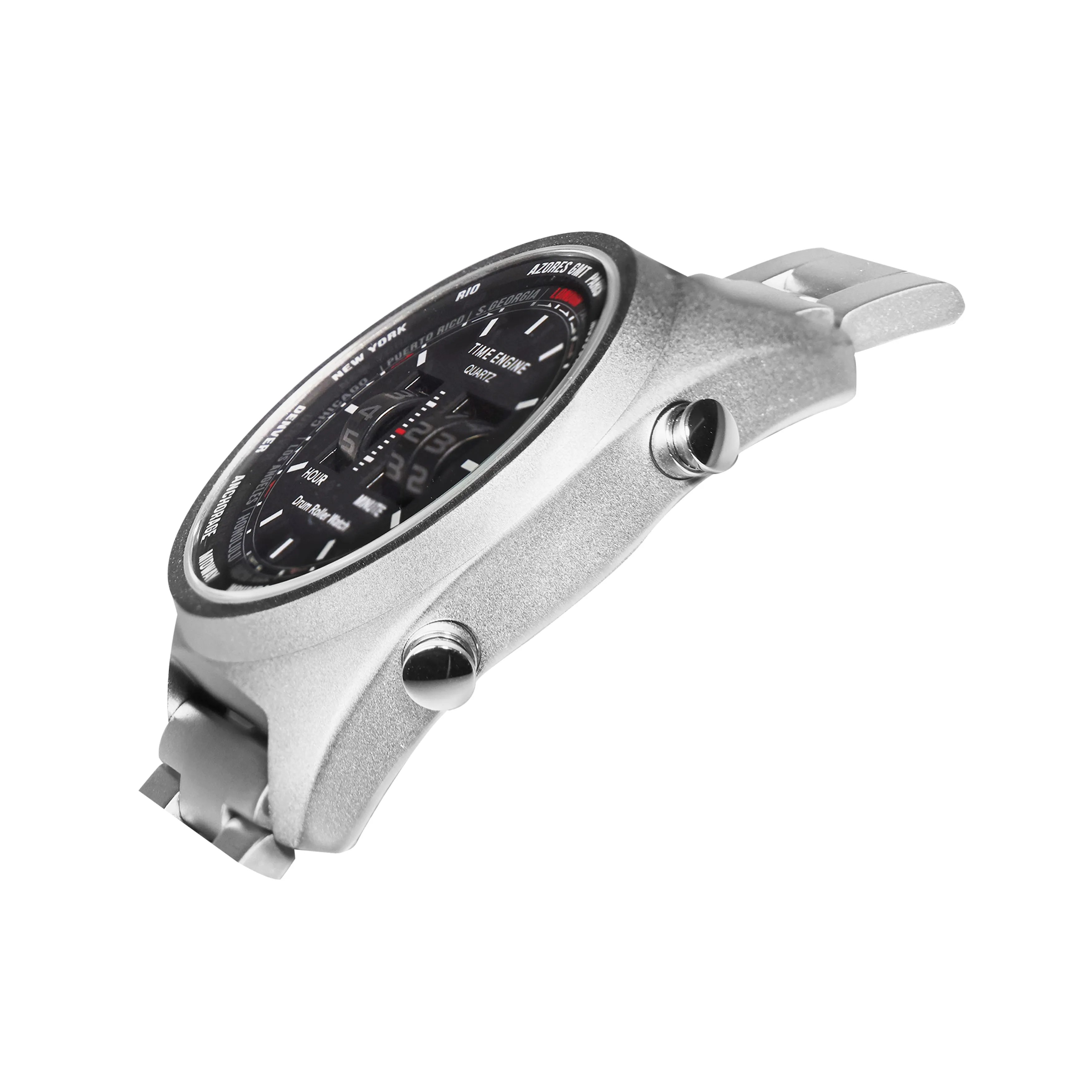 OEM 6060-01 - Time Engine Drum Roller Watch Chrome