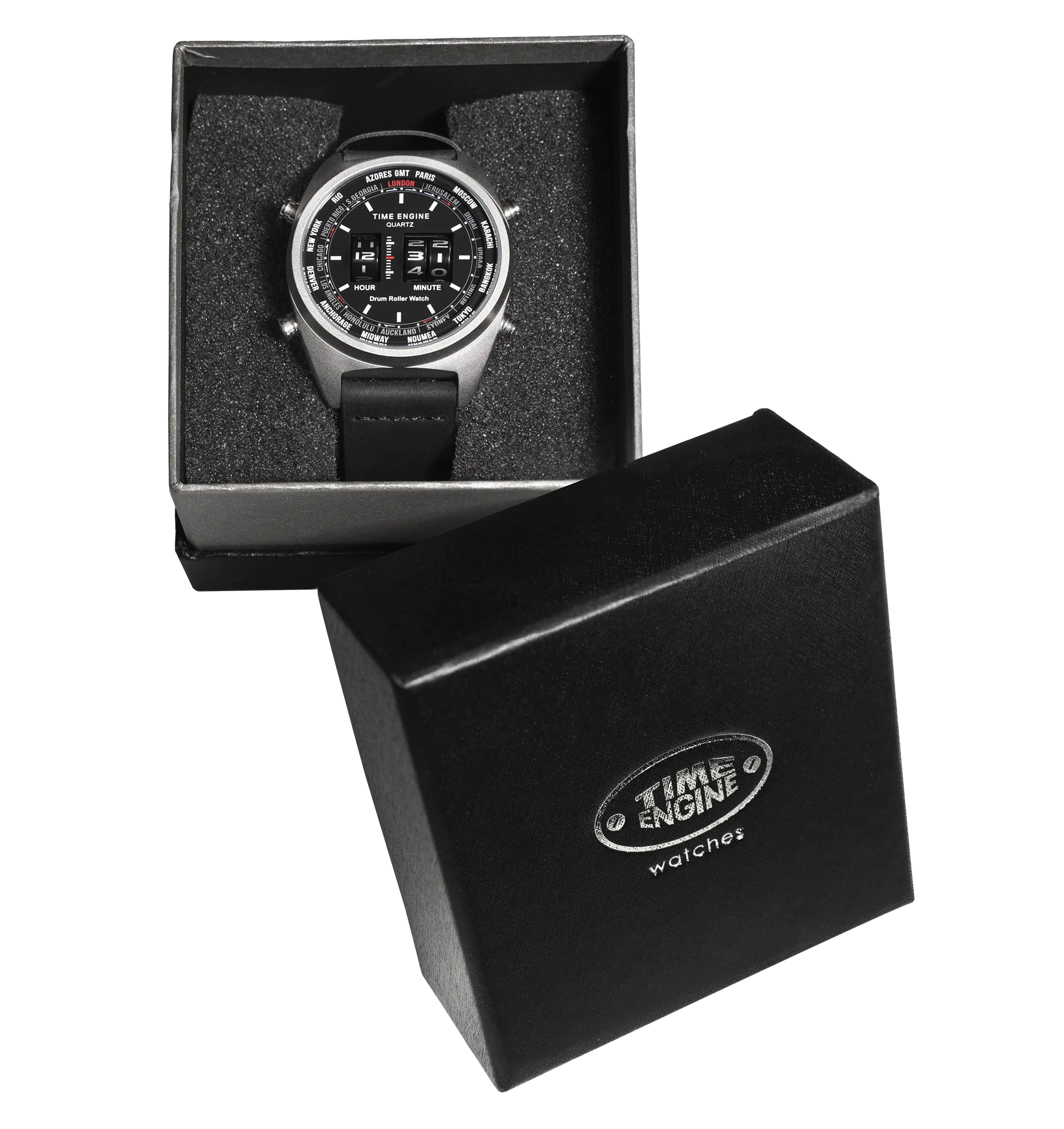 OEM 6060-01 - Time Engine Drum Roller Watch Chrome