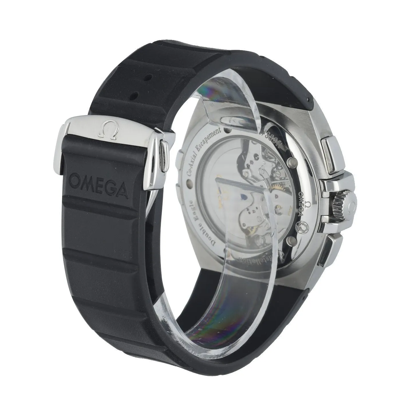 Omega 1819.51.91 Constellation Double Eagle Co‑Axial Chronograph Men's Watch Box & Papers