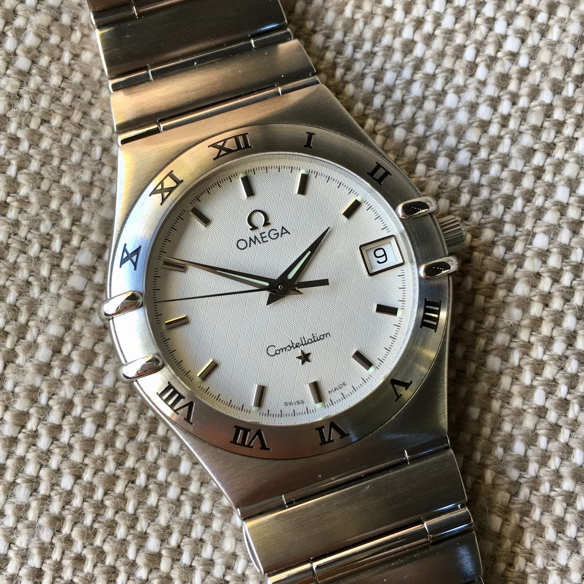 Omega Constellation 1512.30 Steel Quartz 33.5mm Wristwatch