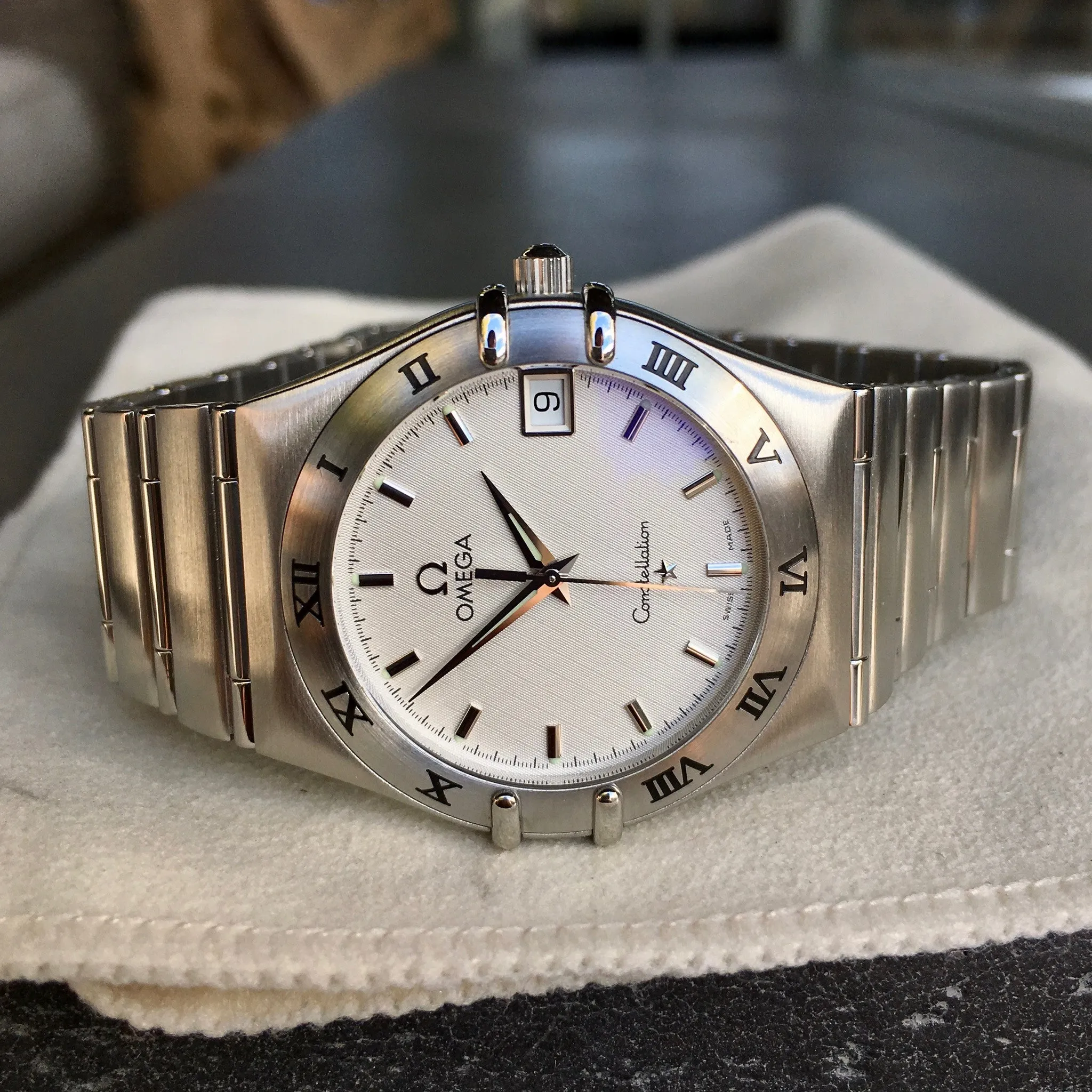 Omega Constellation 1512.30 Steel Quartz 33.5mm Wristwatch