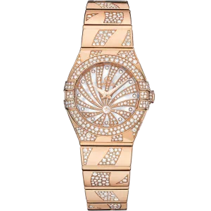 Omega Constellation 24 mm, red gold on red gold