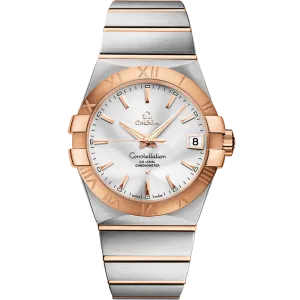 Omega Constellation 38 mm, steel - red gold on steel - red gold