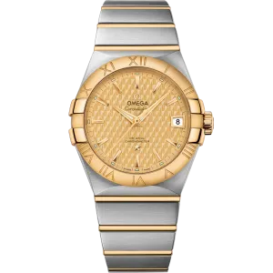 Omega Constellation 38 mm, steel - yellow gold on steel - yellow gold