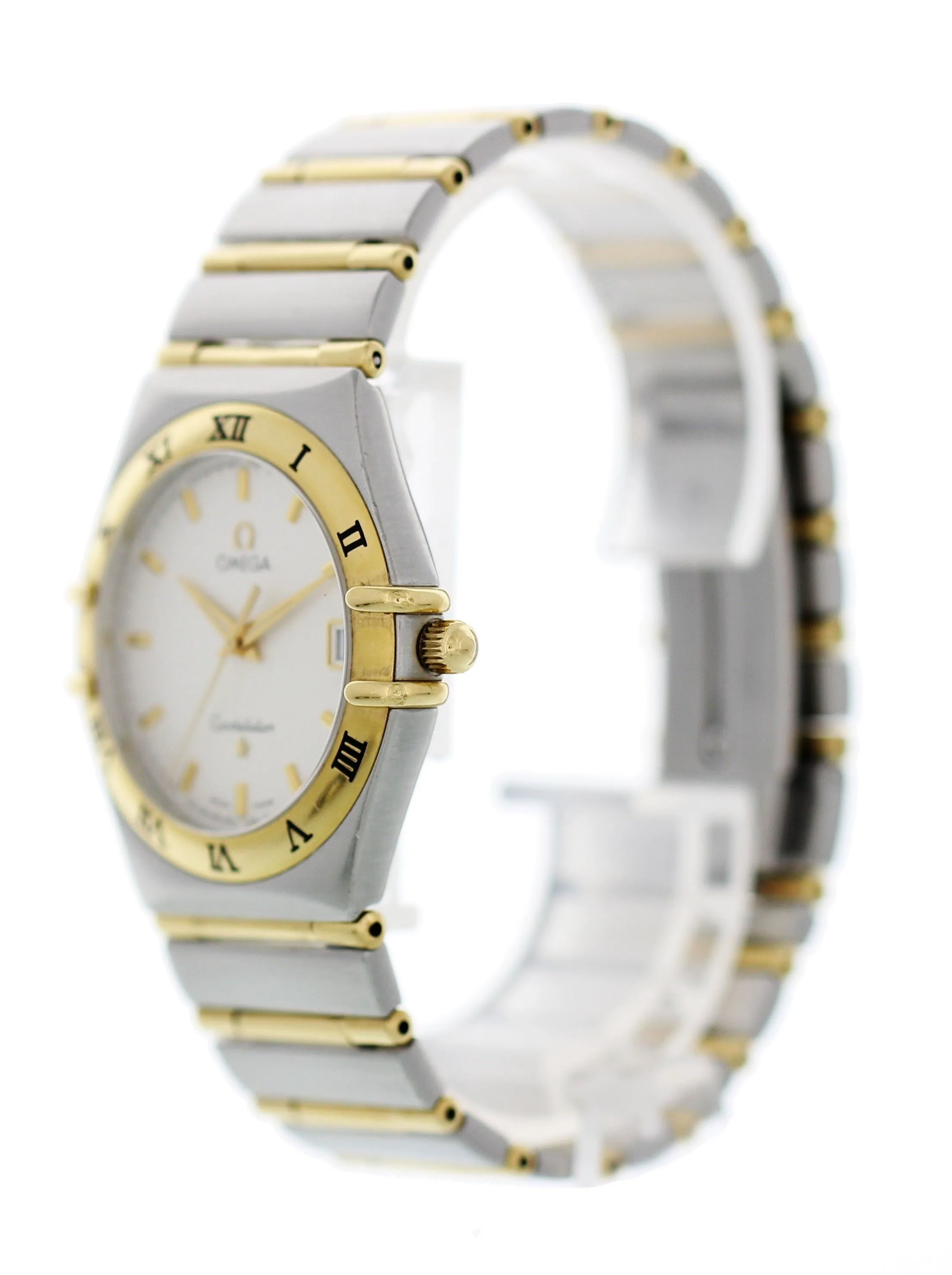 Omega Constellation 396.1201 Stainless Steel and 18K Yellow Gold Watch