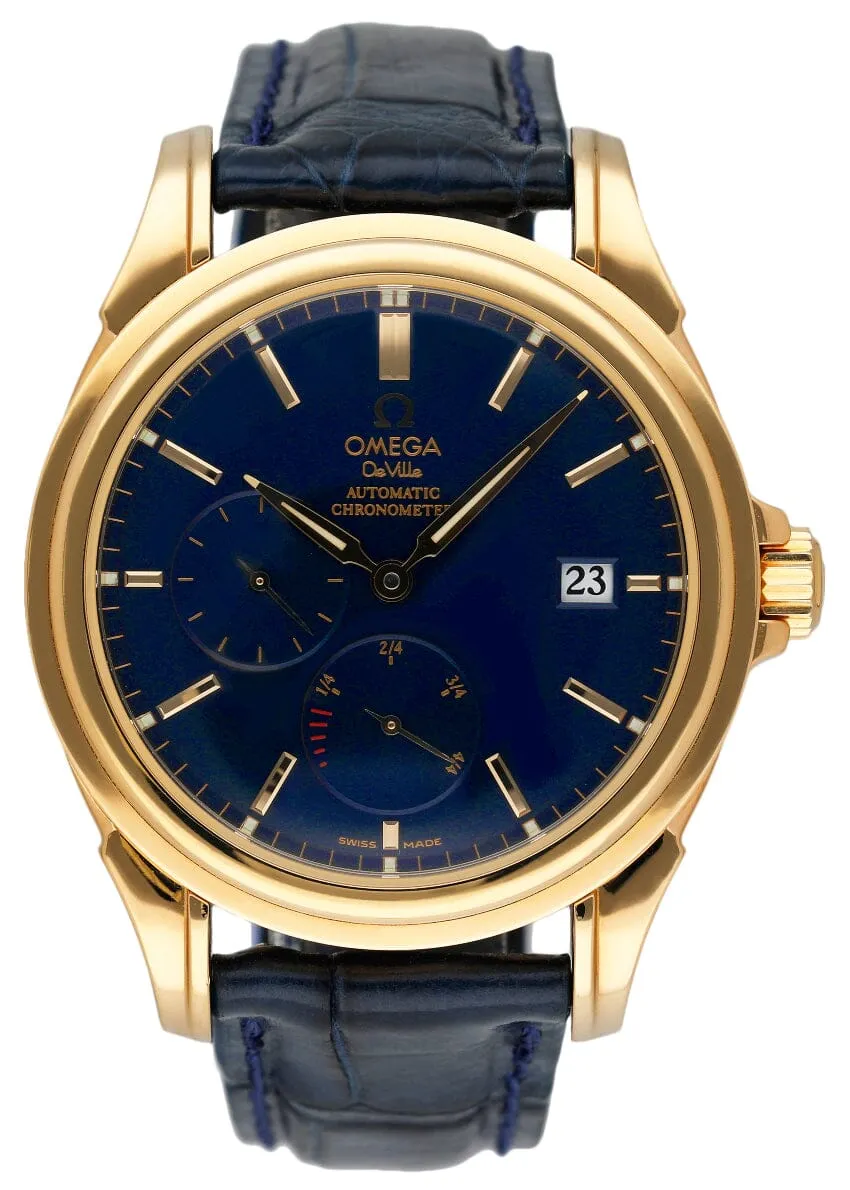 Omega De Ville Co-Axial 4632.80.33 Blue Dial Mens Watch