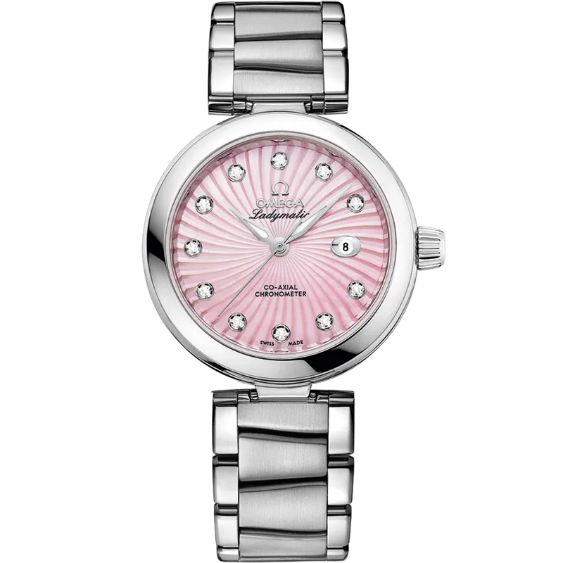 Omega De Ville Ladymatic 34 mm, steel on steel