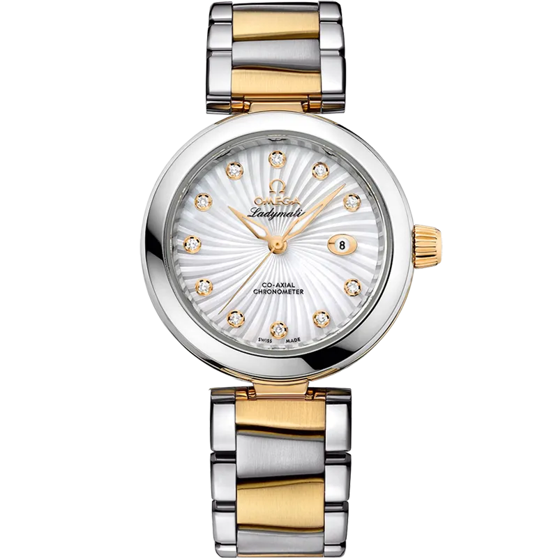 Omega De Ville Ladymatic 34 mm, steel - yellow gold on steel - yellow gold