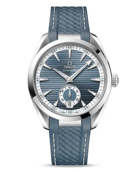 OMEGA Seamaster Aqua Terra 150m Co-Axial Master Chronometer Small Seconds 41mm with Rubber Strap