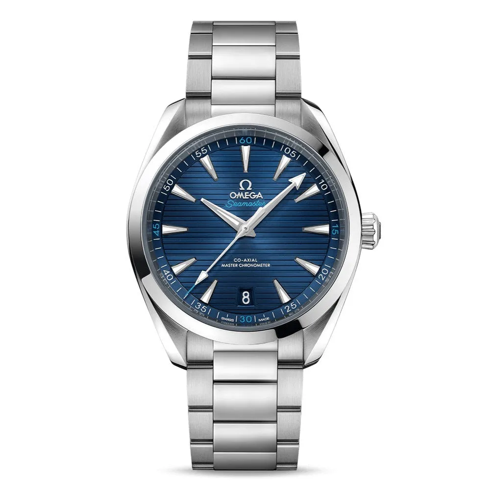 OMEGA Seamaster Aqua Terra 150m Master Co-Axial Chronometer 41mm with Blue Dial
