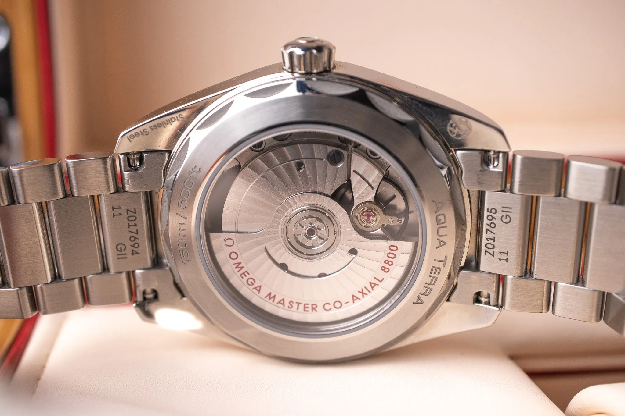 Omega Seamaster Aqua Terra Shades Saffron 220.10.38.20.12.001