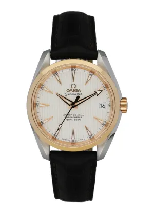 Omega Seamaster Co-Axial 231.23.42.21.02.001 Rose Gold Bezel Men's Watch
