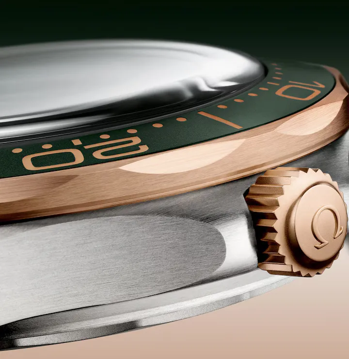 OMEGA Seamaster Diver 300m, 42mm with Green Rubber Strap