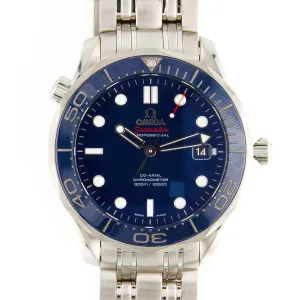 Omega Seamaster Diver 300M Blue Dial