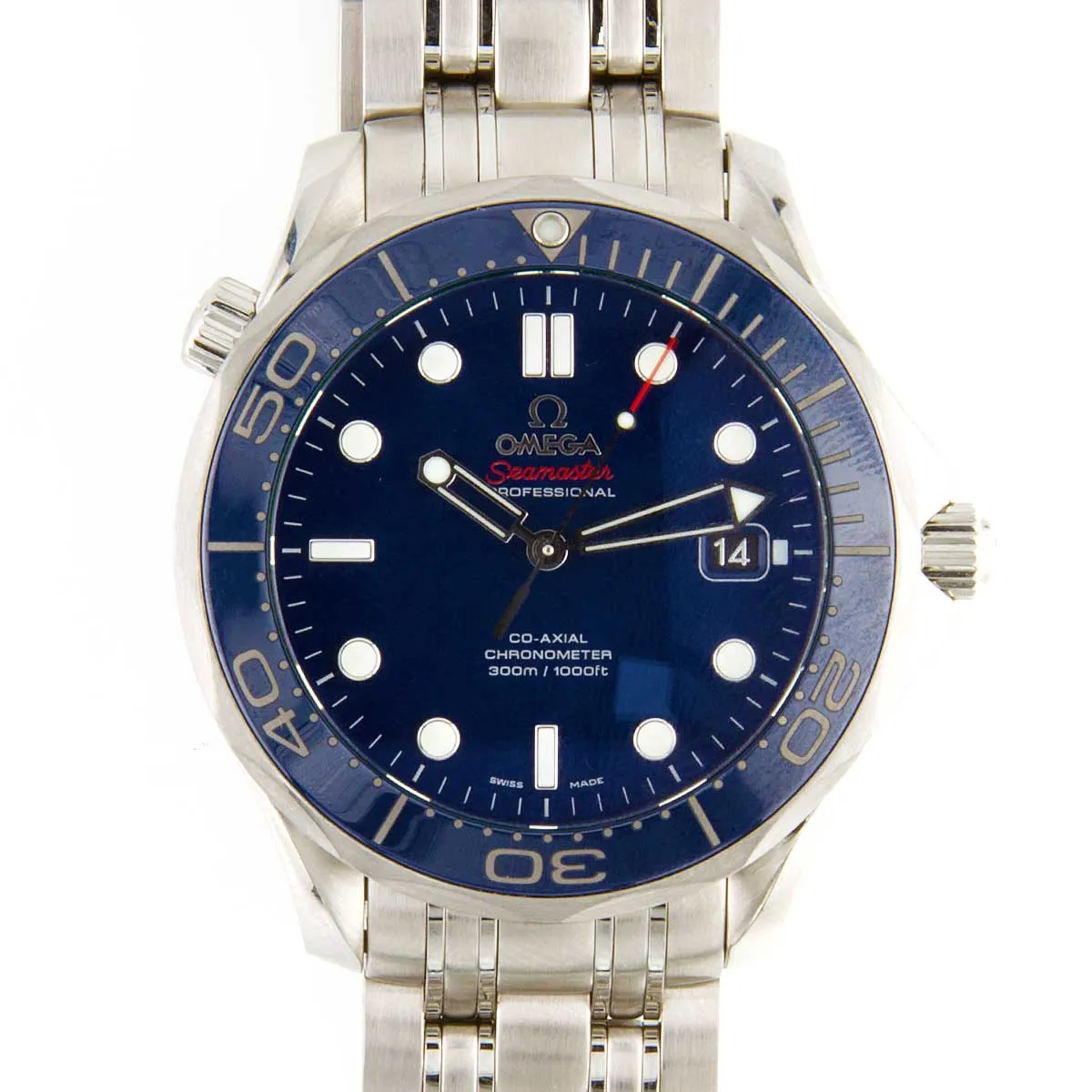Omega Seamaster Diver 300M Blue Dial