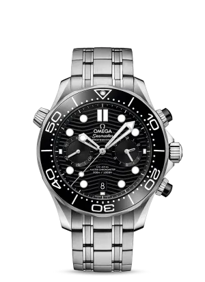 Omega Seamaster Diver 300M Co-Axial Master Chronometer Chronograph 44mm Watch