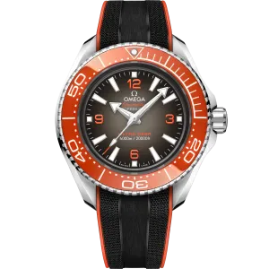 Omega Seamaster Planet Ocean 6000M 45.5 mm, O-MEGASTEEL on rubber strap