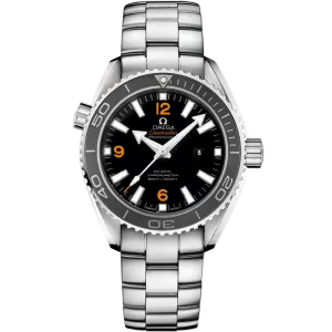 Omega Seamaster Planet Ocean 600M 37.5 mm, steel on steel
