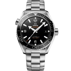 Omega Seamaster Planet Ocean 600M 43.5 mm, steel on steel