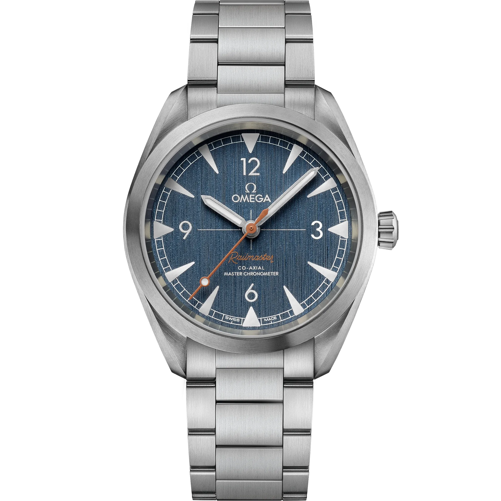 Omega Seamaster Railmaster 40 mm, steel on steel