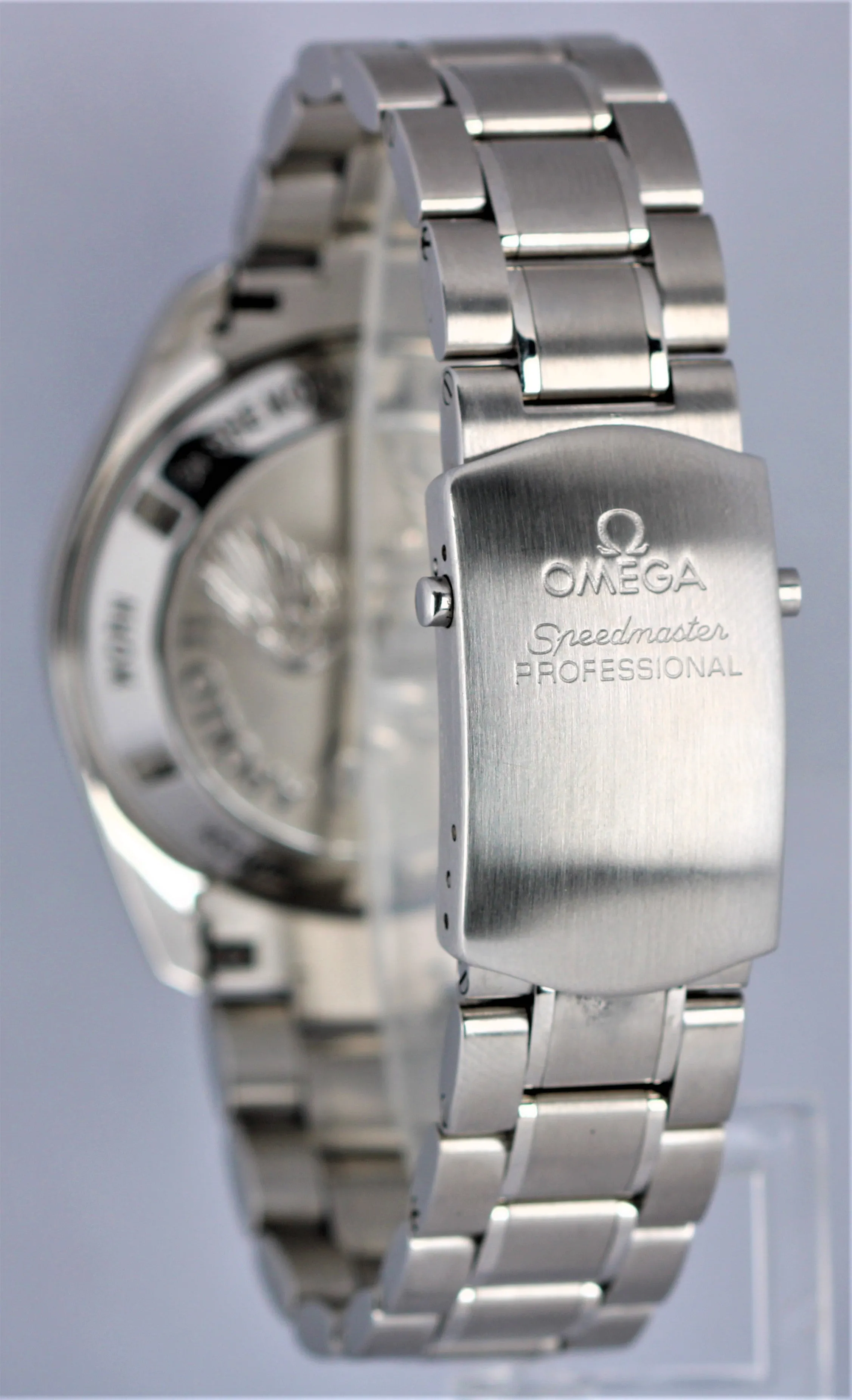 Omega Speedmaster 02:56 GMT Apollo 11 40th Anniversary Stainless Steel 42mm
