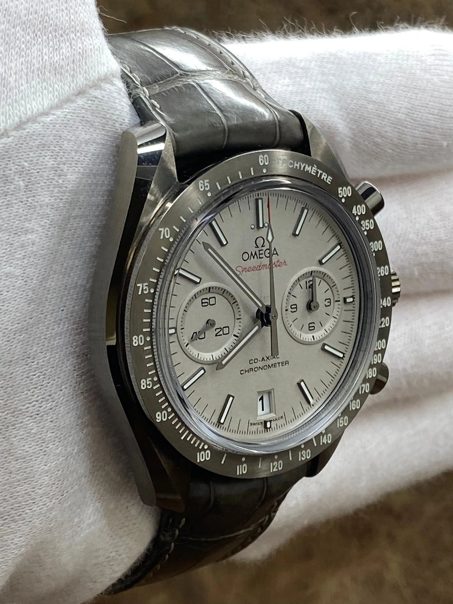 Omega Speedmaster Grey Side of the Moon  311.93.44.51.99.001 Grey Dial Automatic Men's Watch