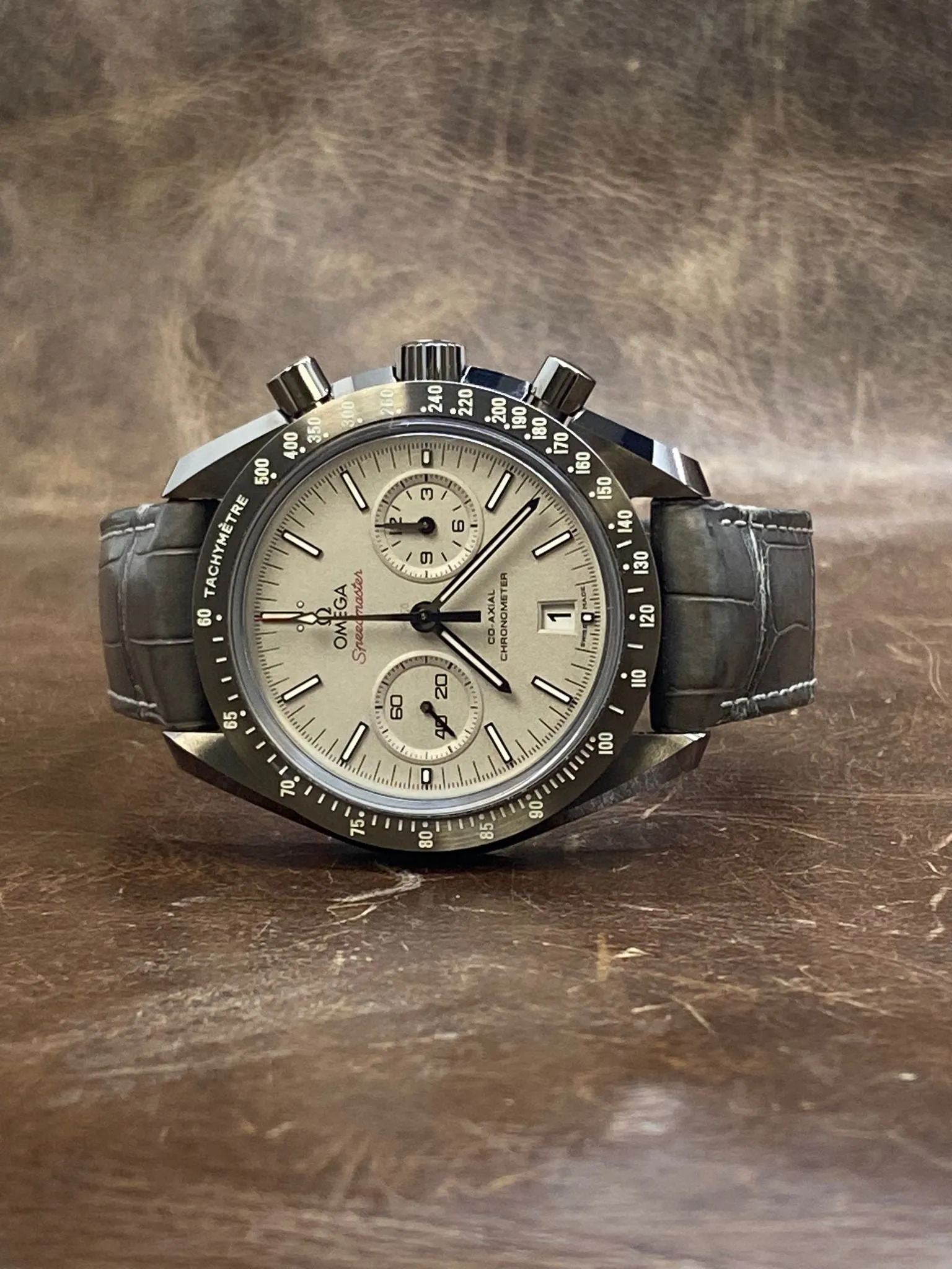 Omega Speedmaster Grey Side of the Moon  311.93.44.51.99.001 Grey Dial Automatic Men's Watch