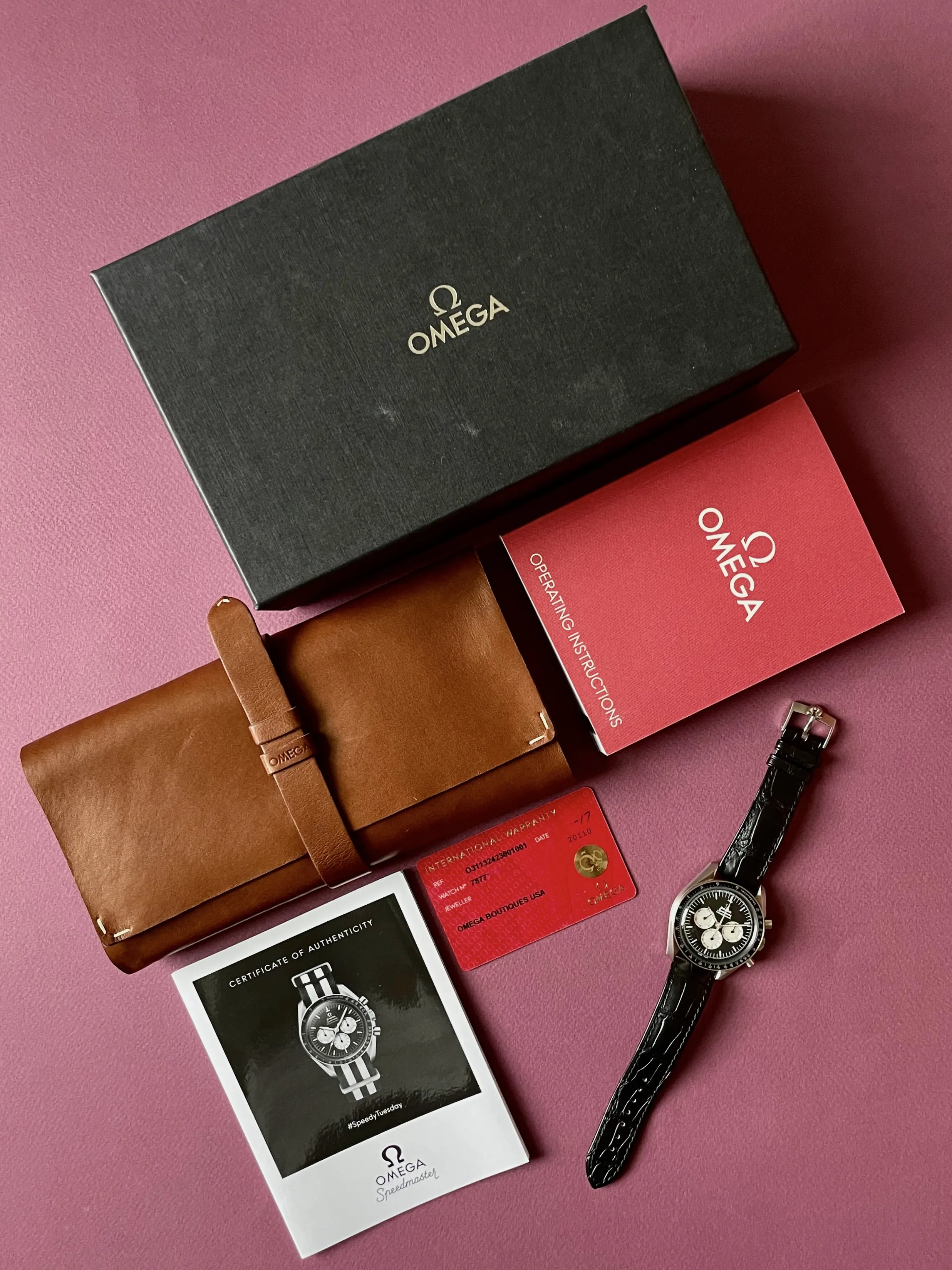 Omega Speedmaster "#SpeedyTuesday" Limited Edition Chronograph