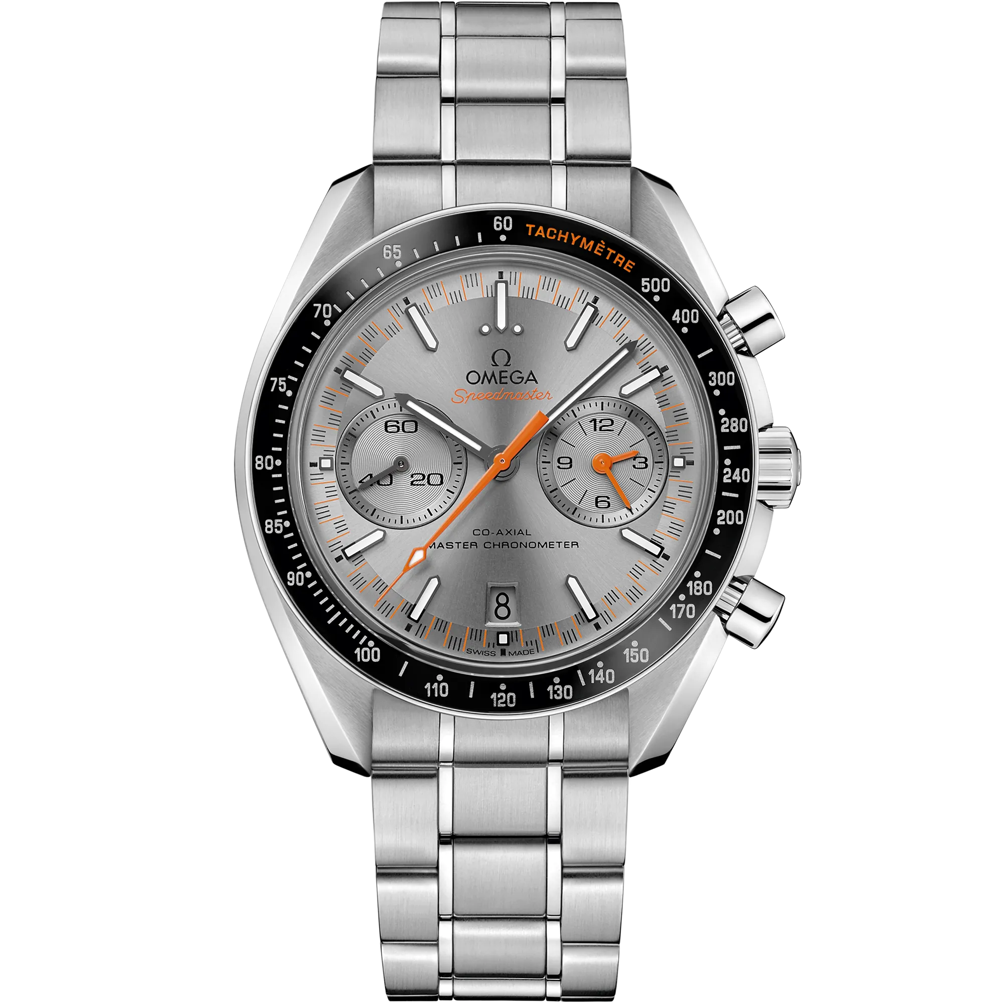 Omega Speedmaster Racing 44.25 mm, steel on steel