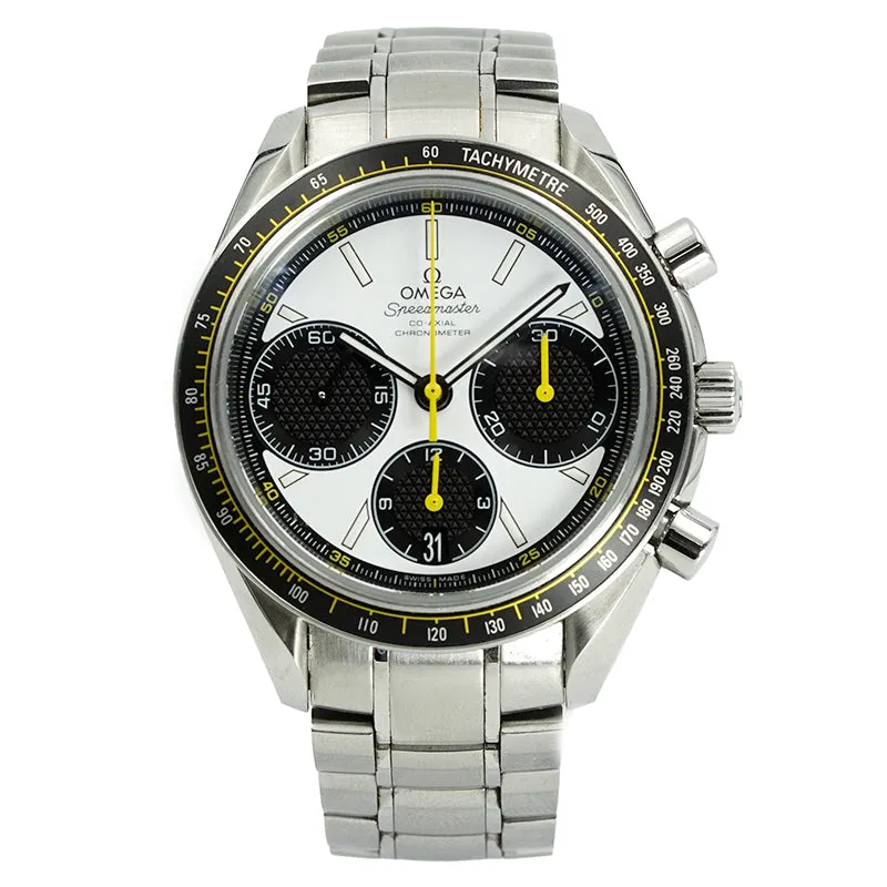 Omega Speedmaster Racing Chronograph 326.30.40.50.04.001 40mm White Dial