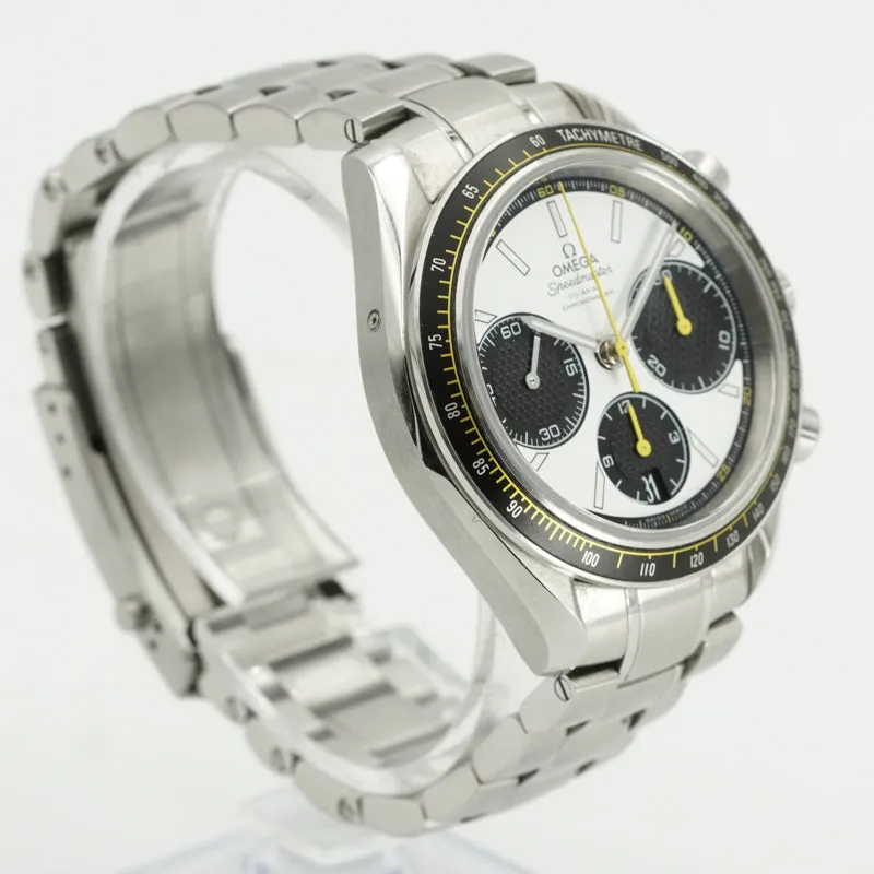 Omega Speedmaster Racing Chronograph 326.30.40.50.04.001 40mm White Dial